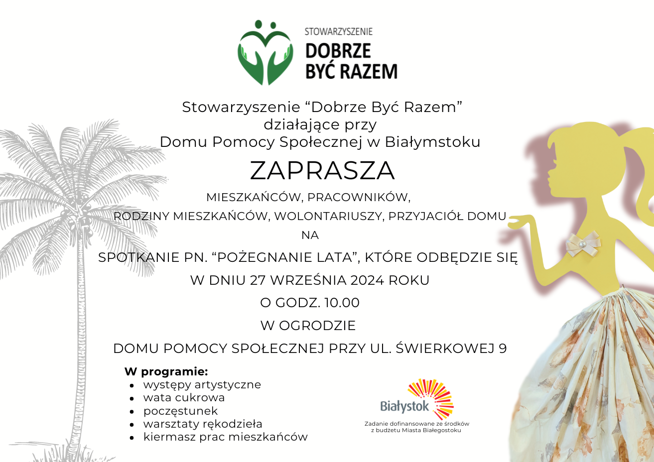 Pożegnanie lata - plakat