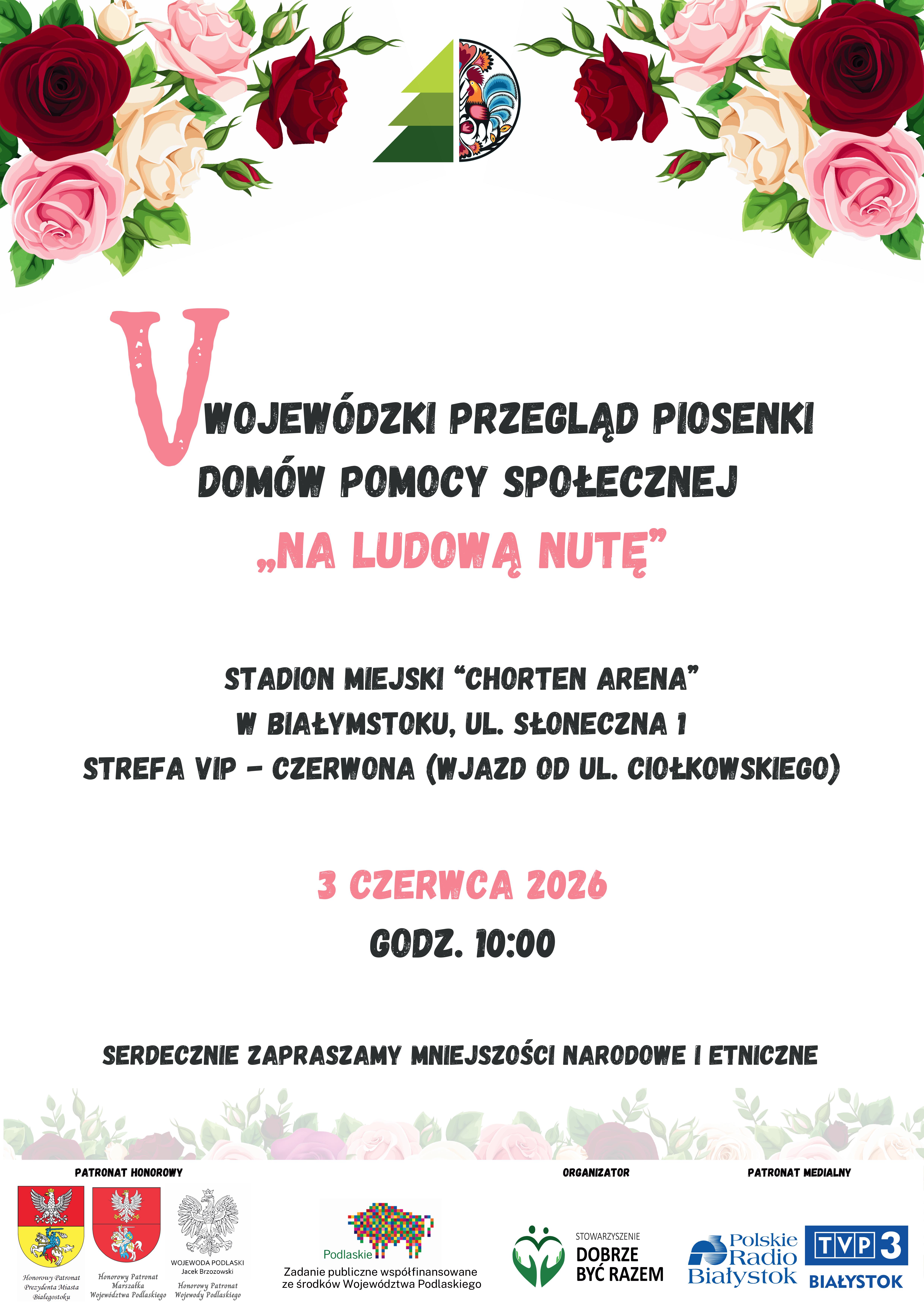 Plakat - Wojewódzki przegląd piosenki 2026